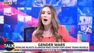 Samara Gill RIPS UP Glamour Magazin after they named nine trans as'Women Of the year'