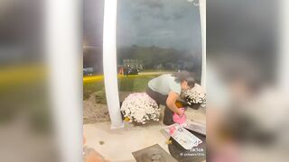 This is why people can’t have nice things. The homeowner said “2 pieces of candy each.”