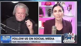 Steve Bannon shredded Laura Loomer live on air!