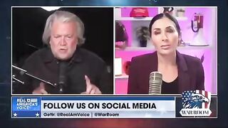 Steve Bannon shredded Laura Loomer live on air!