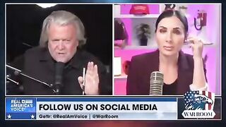 Steve Bannon shredded Laura Loomer live on air!