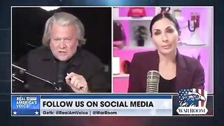 Steve Bannon shredded Laura Loomer live on air!
