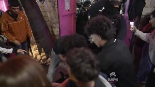 Fight brawl break out on 6th Street Austin TX