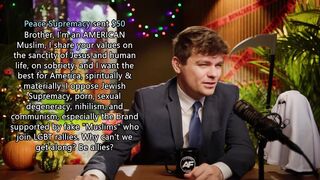 “Hey Nick, I’m Muslim and want to support you! Why can't I be on your side?” Because we believe Jesus is God, and you don’t.