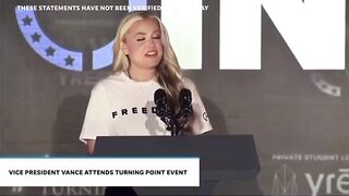 The Speech that Broke the Internet: Erika Kirk says JD Vance has a LOT of Similarities between JD and Erika