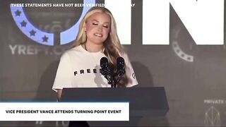 The Speech that Broke the Internet: Erika Kirk says JD Vance has a LOT of Similarities between JD and Erika