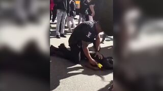 COP BODY SLAMS TEEN GIRL AT WEST CHARLOTTE HIGH SCHOOL DURING ALTERCATION