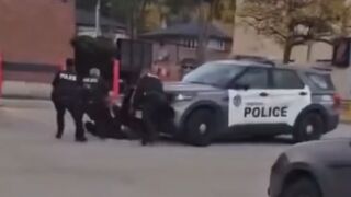 Cop runs over a man’s legs while trying to arrest him