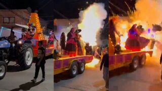 Eight Injured After Explosion During Day Of The Day Parade In Mexico