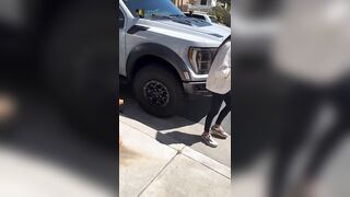 Parents have been blocking driveways to pick up their kids from school