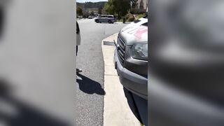 Parents have been blocking driveways to pick up their kids from school