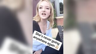 This girl needs a reality check fr