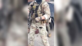 Woman claims ICE agents crashed into her, while others say footage proves otherwise..