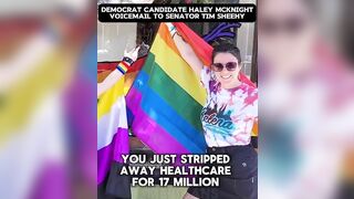 (HOLY CRAP) Democrat candidate Haley McKnight voice-mail to Sen Tim Sheehy