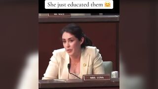 I love listening to Anna Paulina Luna speak facts