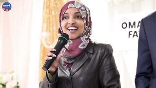 Ilhan Omar campaigning for Omar Fateh in MN. 0 American flags. 0 English.