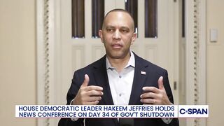 JEFFRIES: The Trump administration& Mike Johnson running pedophile protection program