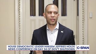 JEFFRIES: The Trump administration& Mike Johnson running pedophile protection program