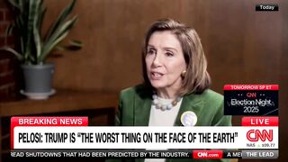 Pelosi: Trump is "a vile creature. The worst thing on the face of the Earth."