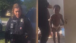 Haitian woman explains to CPS that her home is not in poor conditions for the children