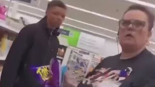 A father escorted his two sons back to CVS to return stolen items