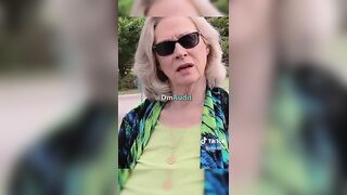 Democrat karen gets caught REMOVING Trump sign from private property.