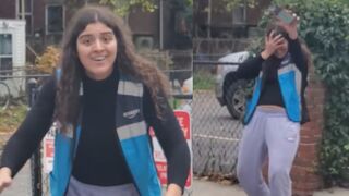 Boston Woman Confronts An Amazon Driver