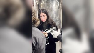 Another random attack on a woman in the New York City subway