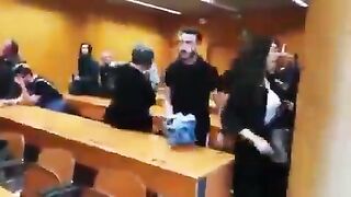 Italian Family Goes Crazy In Court After as African Migrant Who Sliced Their Father's Throat Only Gets 12 Years Prison
