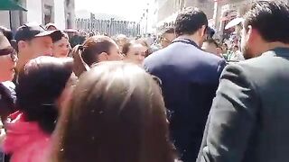 WATCH: Man Sexually Assaults Mexican President Claudia Shienbaum