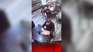 Customer Caught Pocketing Parmesan Shaker During Slice