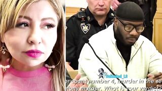 Man acts surprised after being found guilty of brutally k*lling social worker