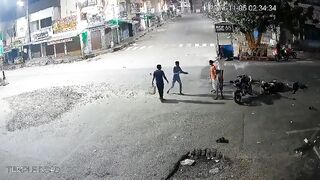 Always Wear A Helmet: Moment of fatal motorcycle accident caught on CCTV