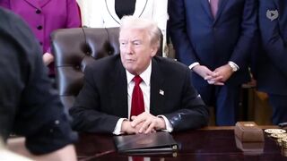 Trump: "About Nancy Pelosi?! I think she's an evil woman. I'm glad she's retiring. I think she did the country a great service by retiring."