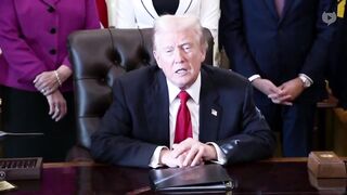 Trump: "About Nancy Pelosi?! I think she's an evil woman. I'm glad she's retiring. I think she did the country a great service by retiring."