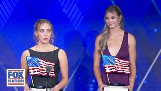 Athletes who refused to stand on a podium with a trans athlete, are honored with award