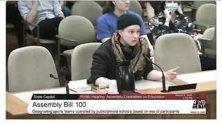 Evil Wokie.. "My pronouns are they/them" (Note: in the Bible demons refer to themselves as "they/them/we/us")