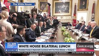 Karoline Leavitt just DECIMATED a reporter so hard that Hungarian PM Orban asked Trump if he could HIRE her