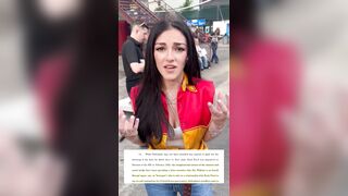 Kash Patel’s girlfriend Alexis Wilkins is ready to sue anybody for millions even for suggesting she might be working for a foreign country.