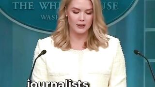 White Press Secretary Karoline Leavitt just confirmed X is the Global go to source for News.