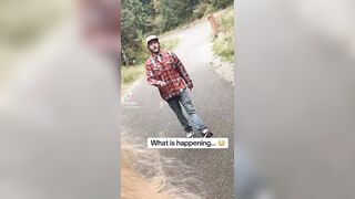 Young woman thinks she's being followed... wait until the end.