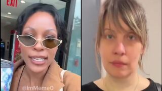 The moment she put her plate down, you knew this lady wasn’t having “black fragility.