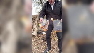 When there's nothing left, but the fire in my chest...