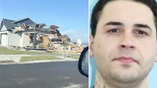 Drunk Man DESTROYS an Entire Home With an Excavator In Idaho