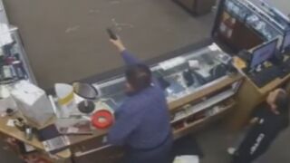 California jewelry shop owner firing back at robbers
