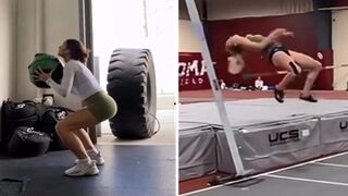 Chicks Failing in the Gym.