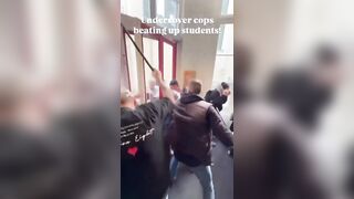 Undercover Dutch police cleared Amsterdam University of pro-Palestinian scum