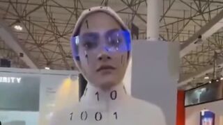 Iran brought its “robots” to the expo — but there’s a catch