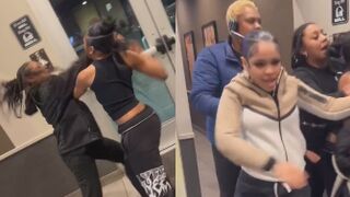 Taco Bell employees face off against costumers