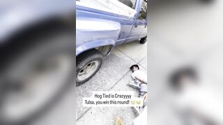 He tried to steal his truck and regretted it immediately